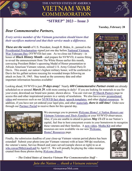 SITREP - February 2023 - Issue 3 thumbnail